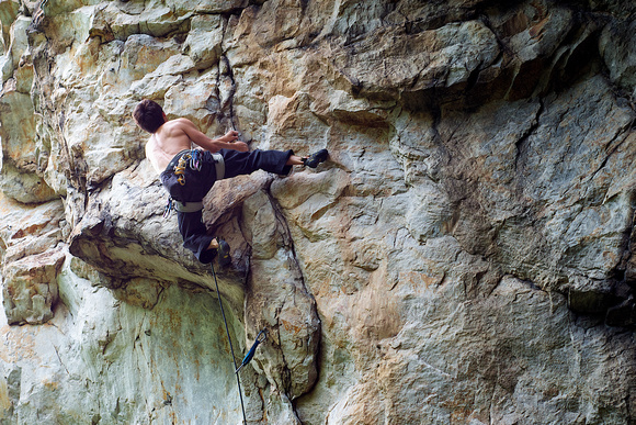 Climber, Seneca Rocks D